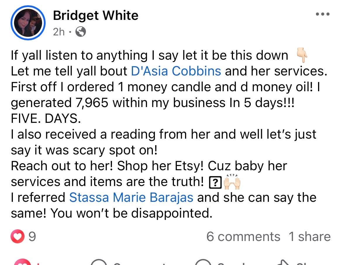 D Money Candle (Bulk in 5)