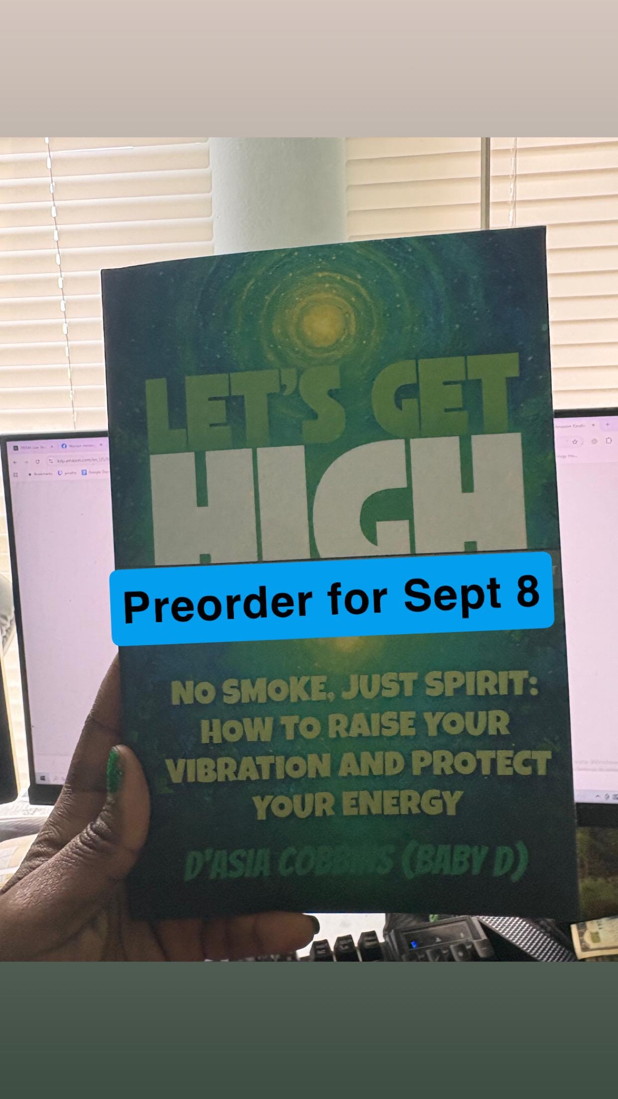 Let’s Get High: No Smoke Just Spirit Book