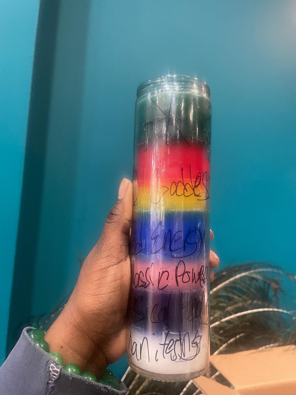 D Goddess Candle