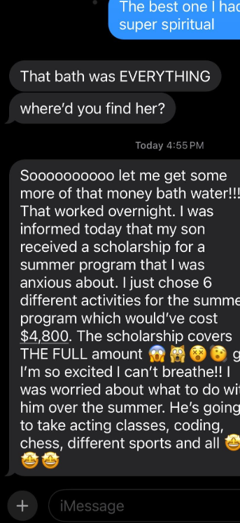 D Money Bath