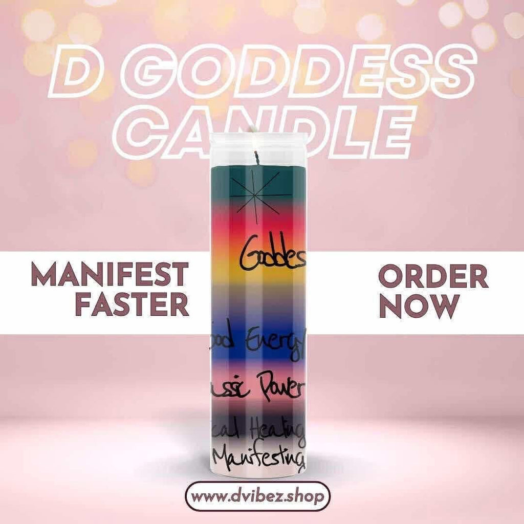 D Goddess Candle
