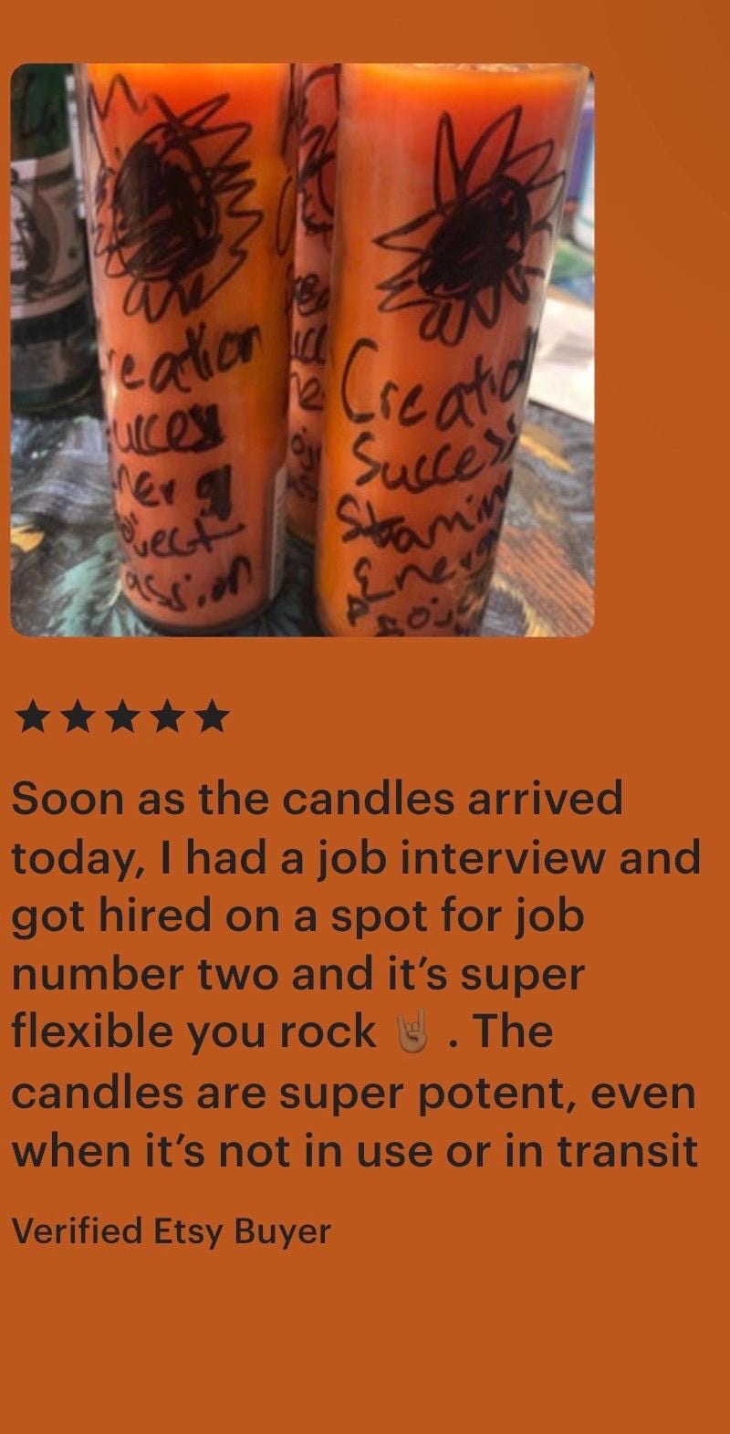 D Road Opener Candle