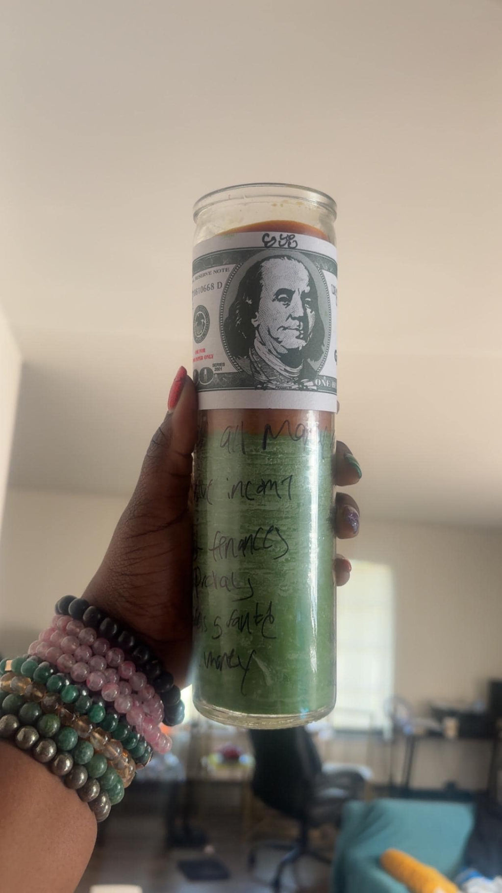 D Money Opener Candle